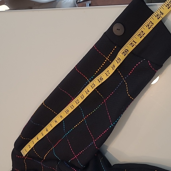 VTG SELINA Woolmarked Dress with Built in Multi-colored Patterned Blazer - Picture 10 of 17